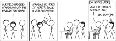 xkcd webcomic about algorithms