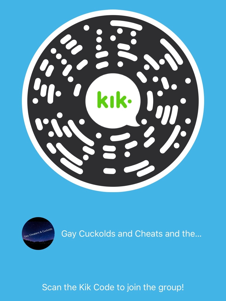 cuck kik