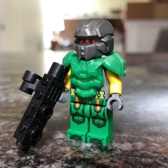 lego doomguy minifigure