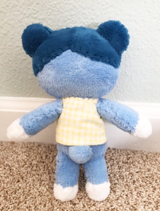 bluebear animal crossing plush