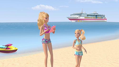 barbie life in the dreamhouse day at the beach