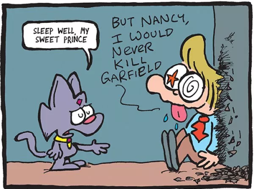 bakertoons:Today’s Fuzzy Princess: Goodnight——–Get stickers...