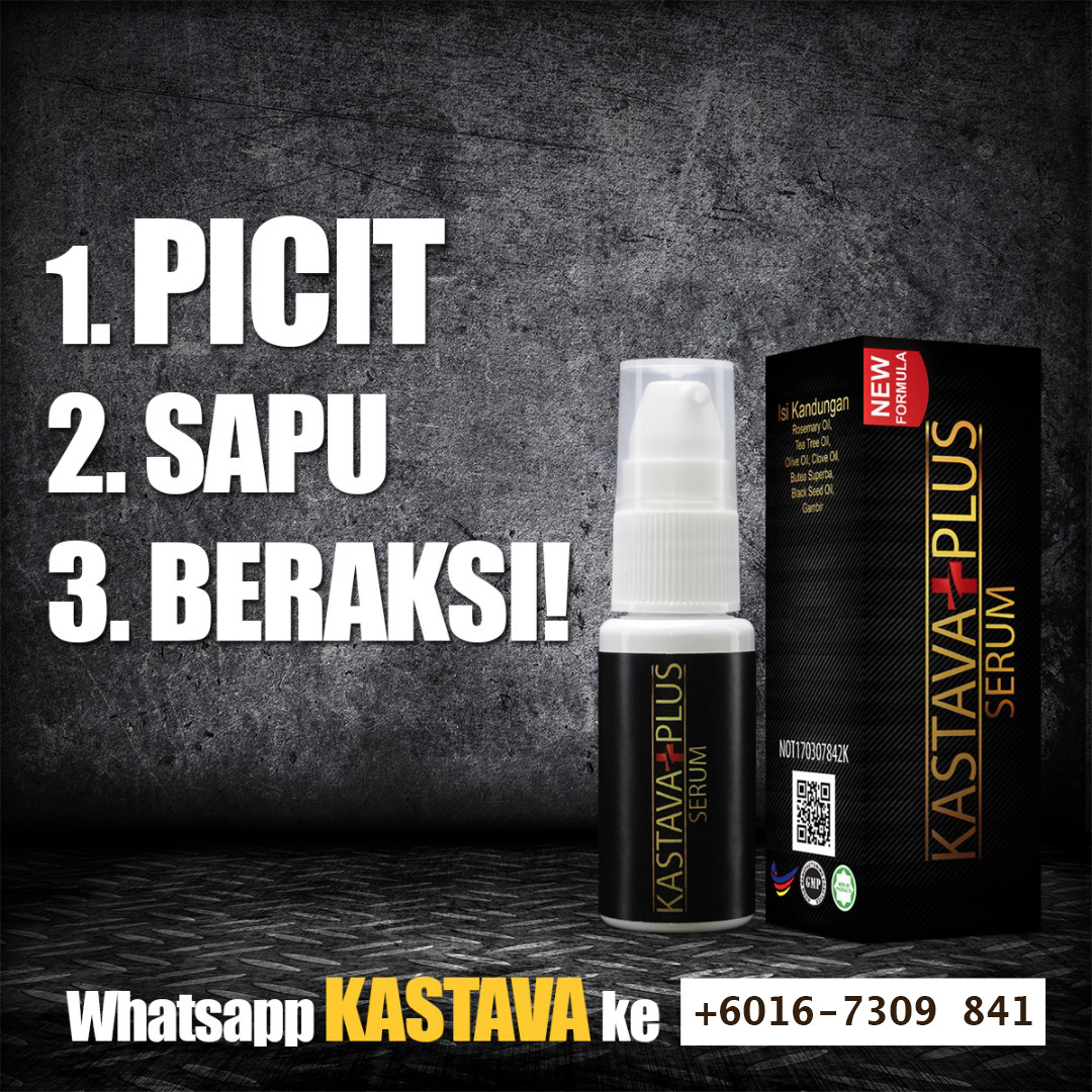 CARA GUNA KASTAVA PLUS SERUM YANG TERBAIK Kastava 