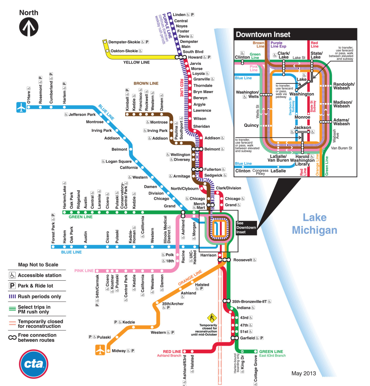 Behind the Scenes: Evolution of the Chicago CTA... - Transit Maps