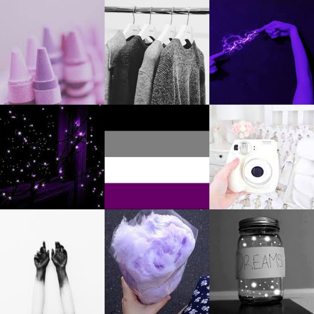 Asexual And Aromantic Positivity • Lgbt Moodboard Request Asexual