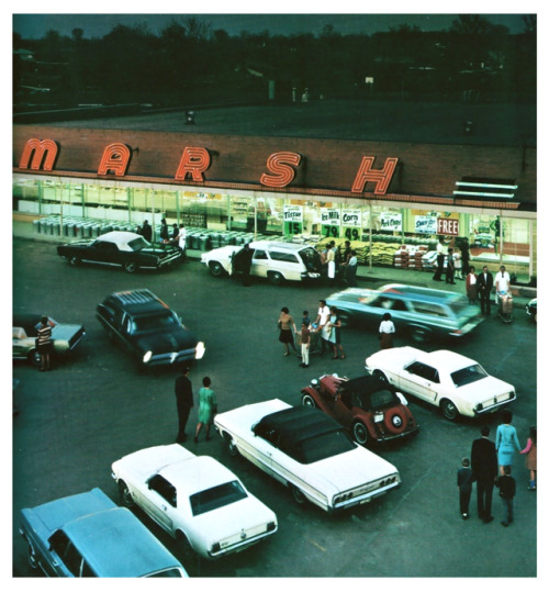 thegikitiki:Family Grocery Day…   Marsh Supermarkets, 1968