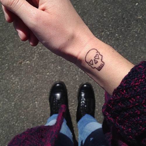 simple tattoos on Tumblr