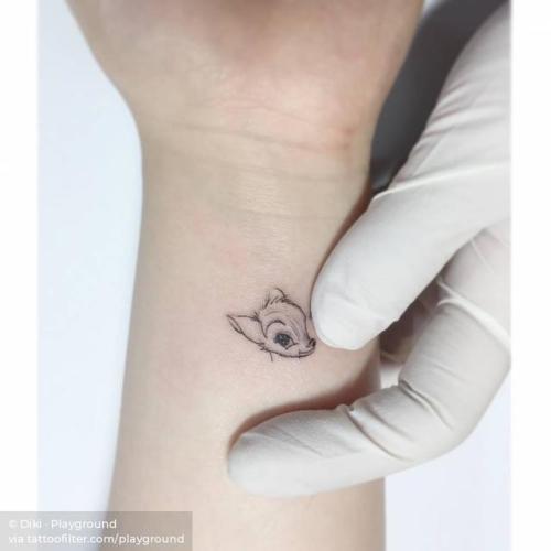 Tattoo tagged with: small, micro, tiny, the lion king, disney, cartoon,  ankle, ifttt, little, simba, happytattooer, lion cub, film and book, disney  character, cartoon character, feline, fictional character, animal |  inked-app.com