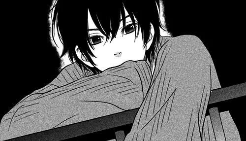 tonari no kaibutsu-kun haru anime anime boy anime guy cute sweet relaxing black hair
