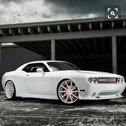 classicmusclevintagecars:White Dodge Challenger #dodge...