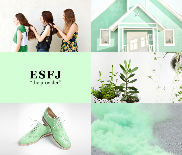 MBTI AESTHETIC ESFJ Sensitive To The Unparagoned