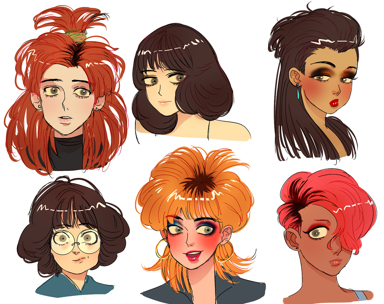 Welcome Challenge Some 80s Hairstyles