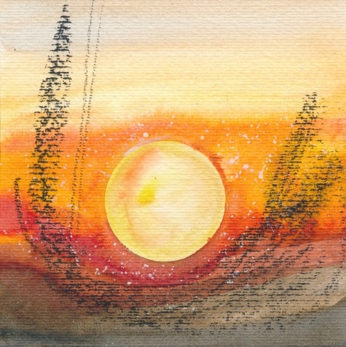 I want to make a painting inspired by Autumn equinox so I’ve...