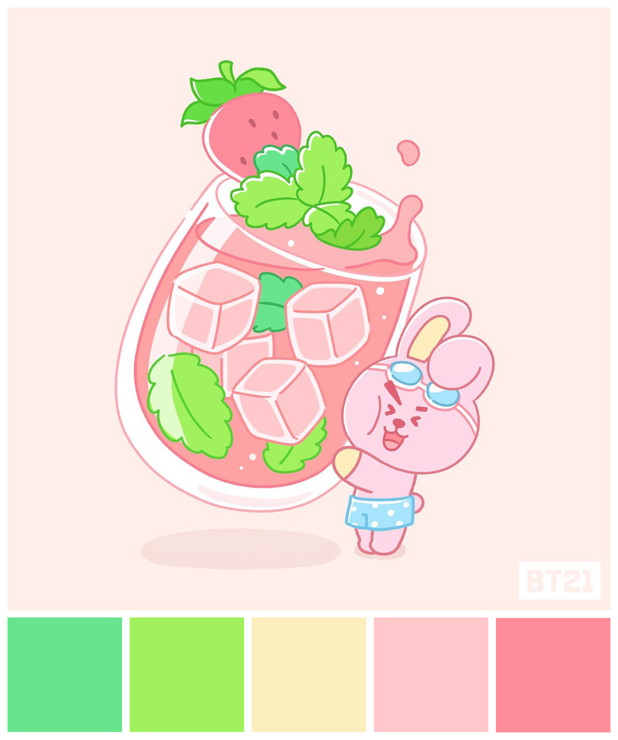 Bts Color Palettes