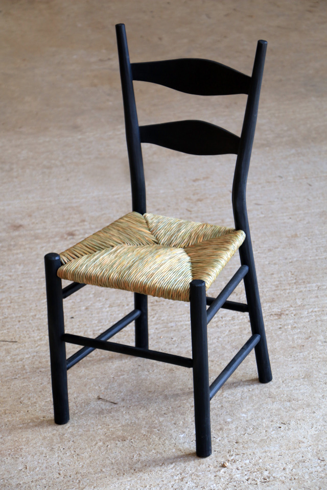 My ladderback chairs are available with Somerset