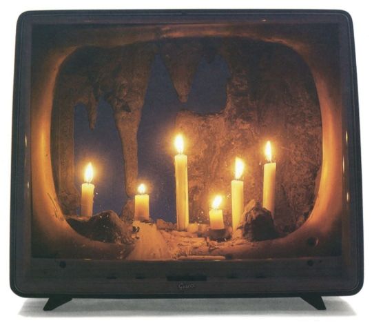 Candle TV by Nam June Paik