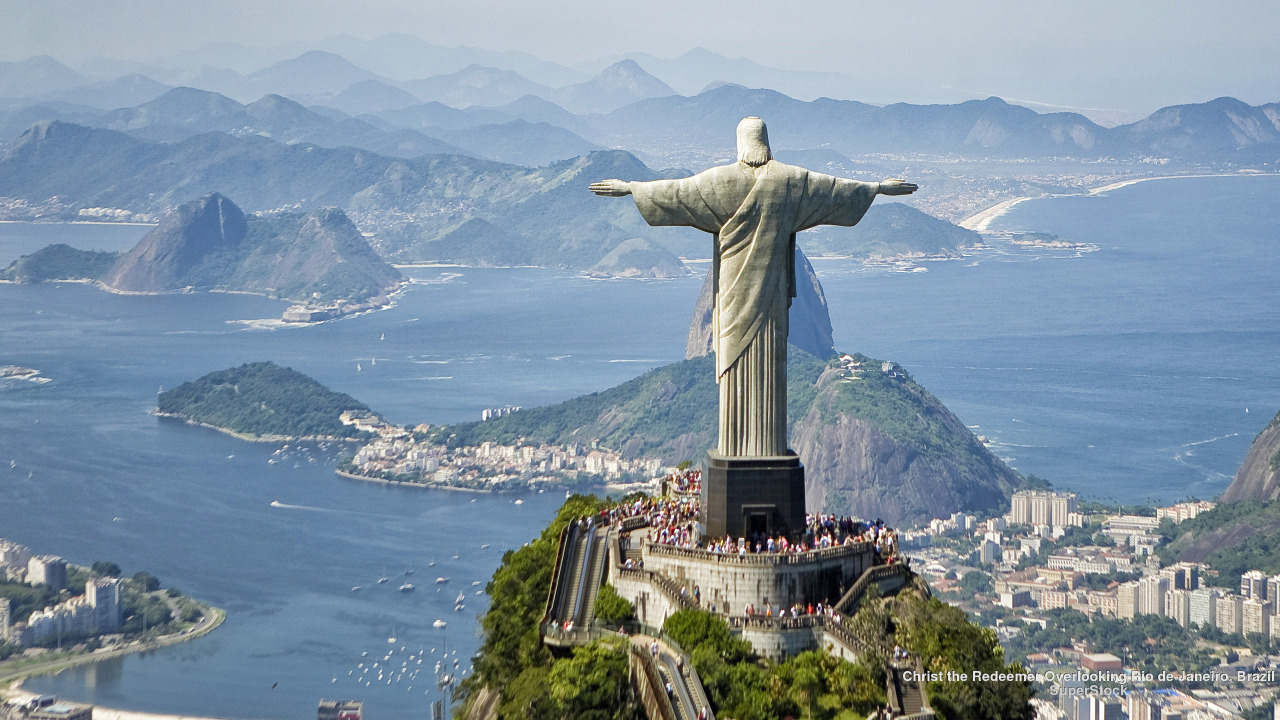 Webshots — Today’s Wallpaper: Christ the Redeemer Overlooking...