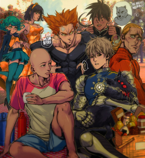 animepopheart:★ 【thisuserisalive】 ☆⊳ 1 / 2 (one punch man)✔...