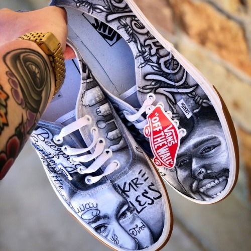 shoes custom art shoe  custom art vans Tumblr