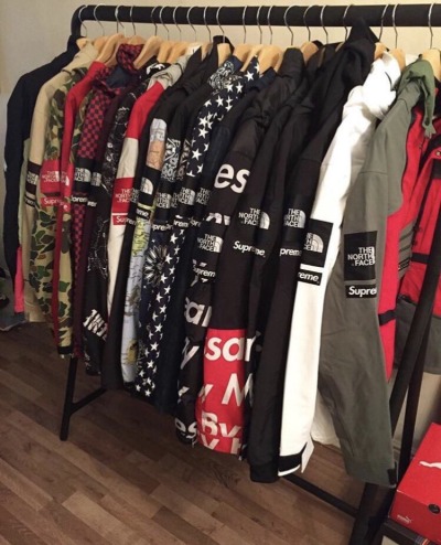 bape x the north face