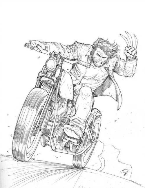 towritecomicsonherarms:Wolverine by Max-Dunbar