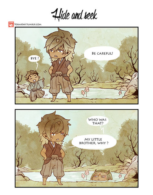 yokaiday:Strip 16 - Hide & seekFrench version here :...