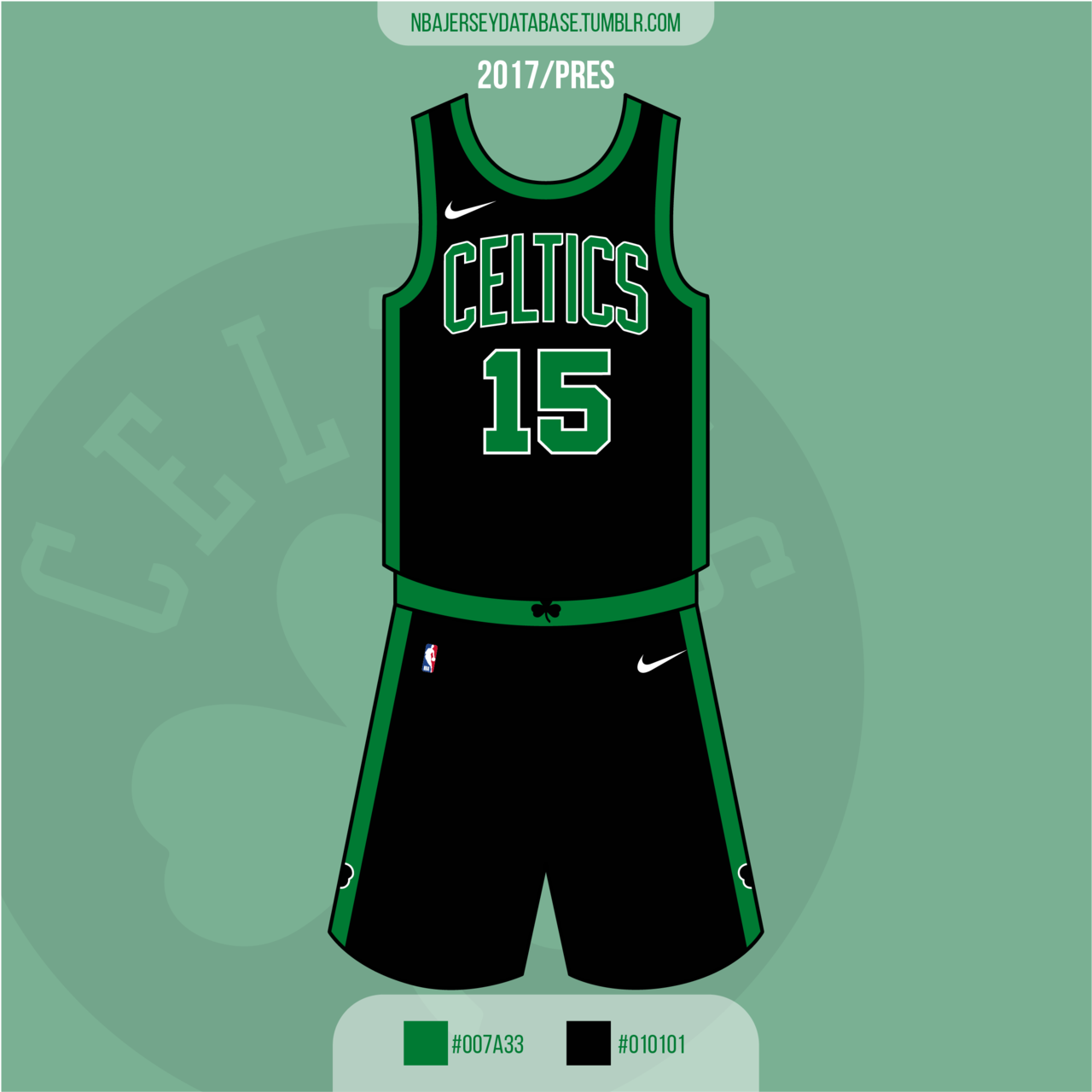 NBA Jersey Database — Boston Celtics Statement Jersey 2017-Present