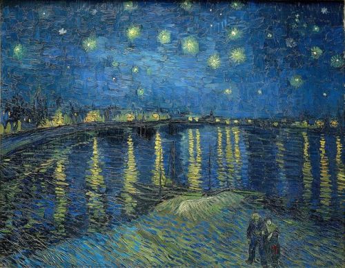 trulyvincent:Starry Night Over the RhoneVincent van Gogh 1888