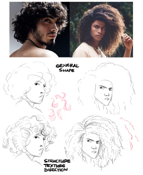 How To Draw Hair Tumblr