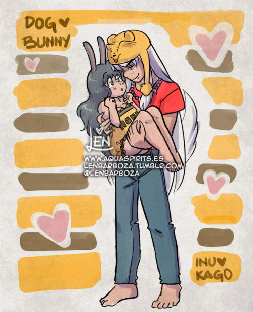 lenbarboza:Doggy-Pooh found his Bunny-Hunny, and you know how...