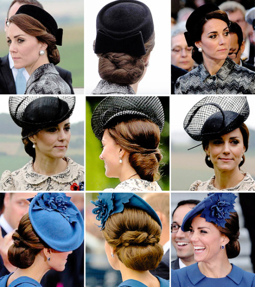 rachelmarkle:The best of the Duchess of Cambridge’s updos...