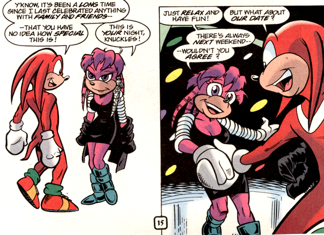 sonic boom show knuckles feminist