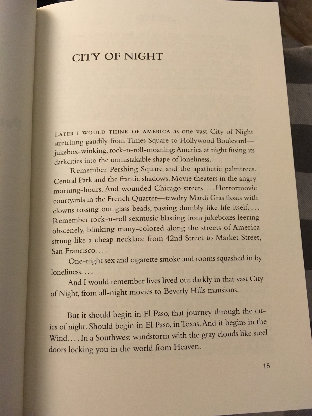 City of Night by John Rechy