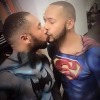 Homosexuell Kissing