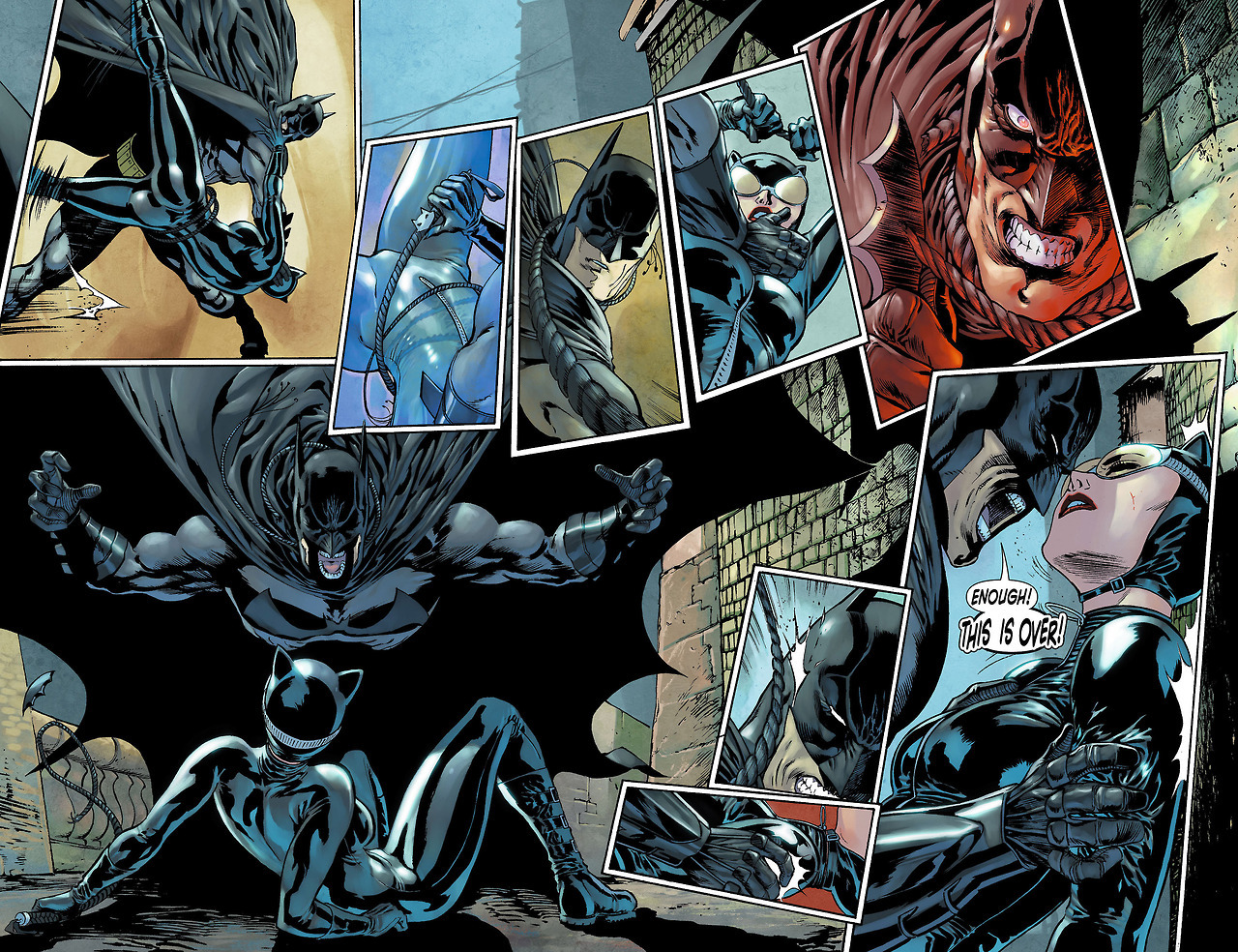 Bat and Cat Romance — Catwoman New 52, issue # 6 (April ...