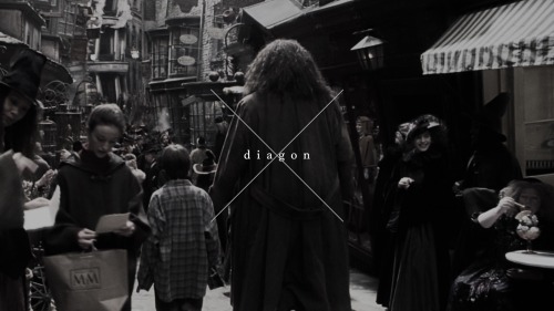 simplypotterheads:welcome, harry, to diagon alley…the only...