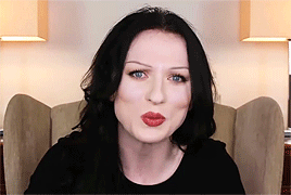 John Maclean MUA makeup artist makeup beautiful male mua male makeup artist youtuber stunning pale skin raven hair black hair blue eyes scottish beauty Laura makes gifs quote relatable