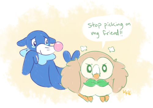 Pour One Out For Popplio The New Pokemon Starter That Nobody