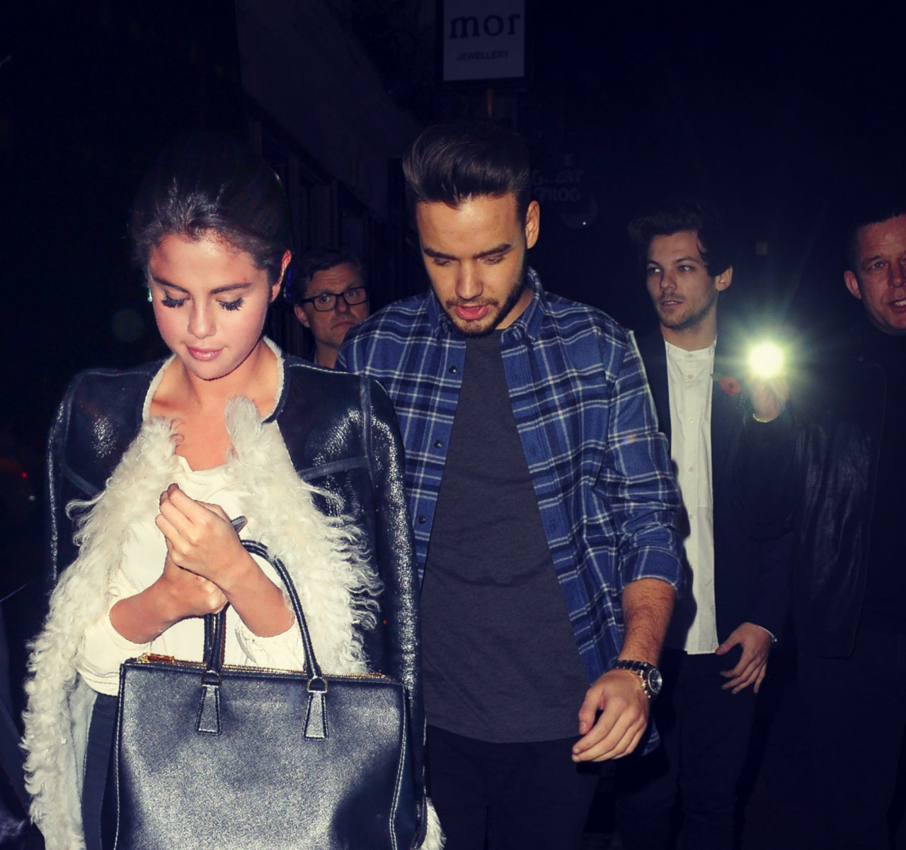 MiMi's Manips - Selena Gomez, Liam Payne, Louis Tomlinson. Selena...