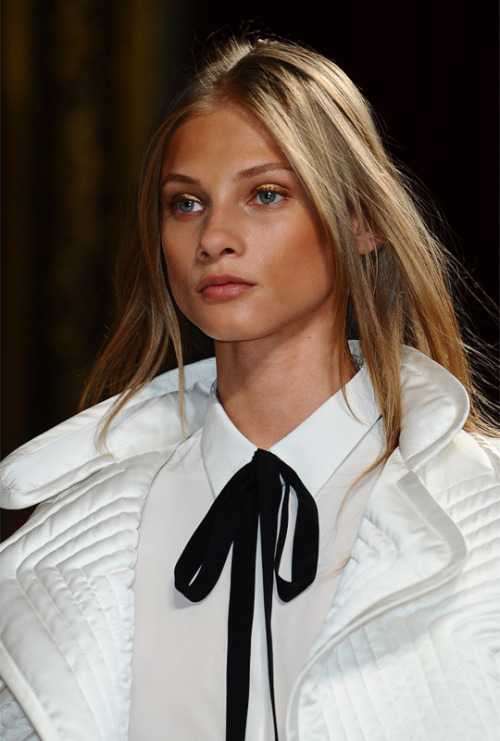 anna selezneva barbara bui fashion model makeup mine