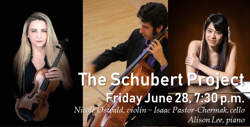 The Schubert Project – Ensemble 1828
Date & Time: Friday June 28 at 7:30 pm
Venue: 1750 29th Avenue, San Francisco
Tickets: $20 General, $15 Seniors/Students
Buy tickets online
Celebrate pride and the genius of Franz Schubert (1797-1828) in an...