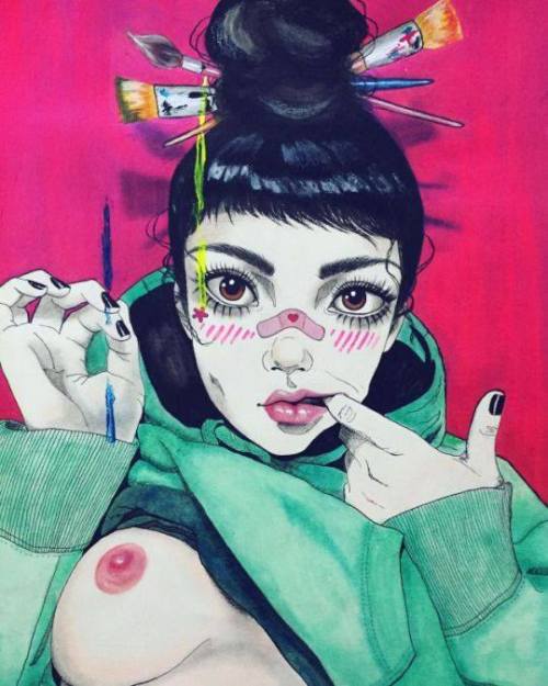 smokinghiigh:The artist is Harumi Hirinoka - I saw you tagged...