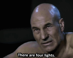 there are four lights