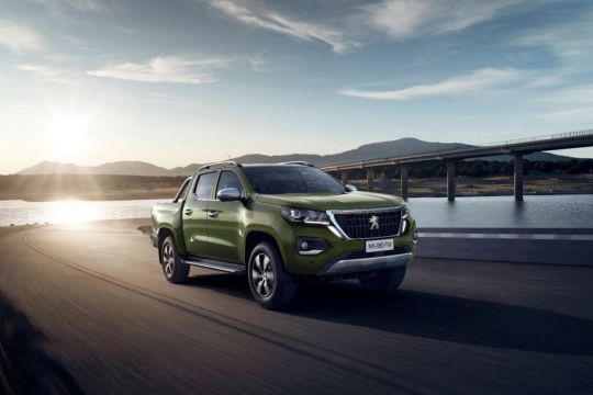 picape peugeot landtrek vista lateral