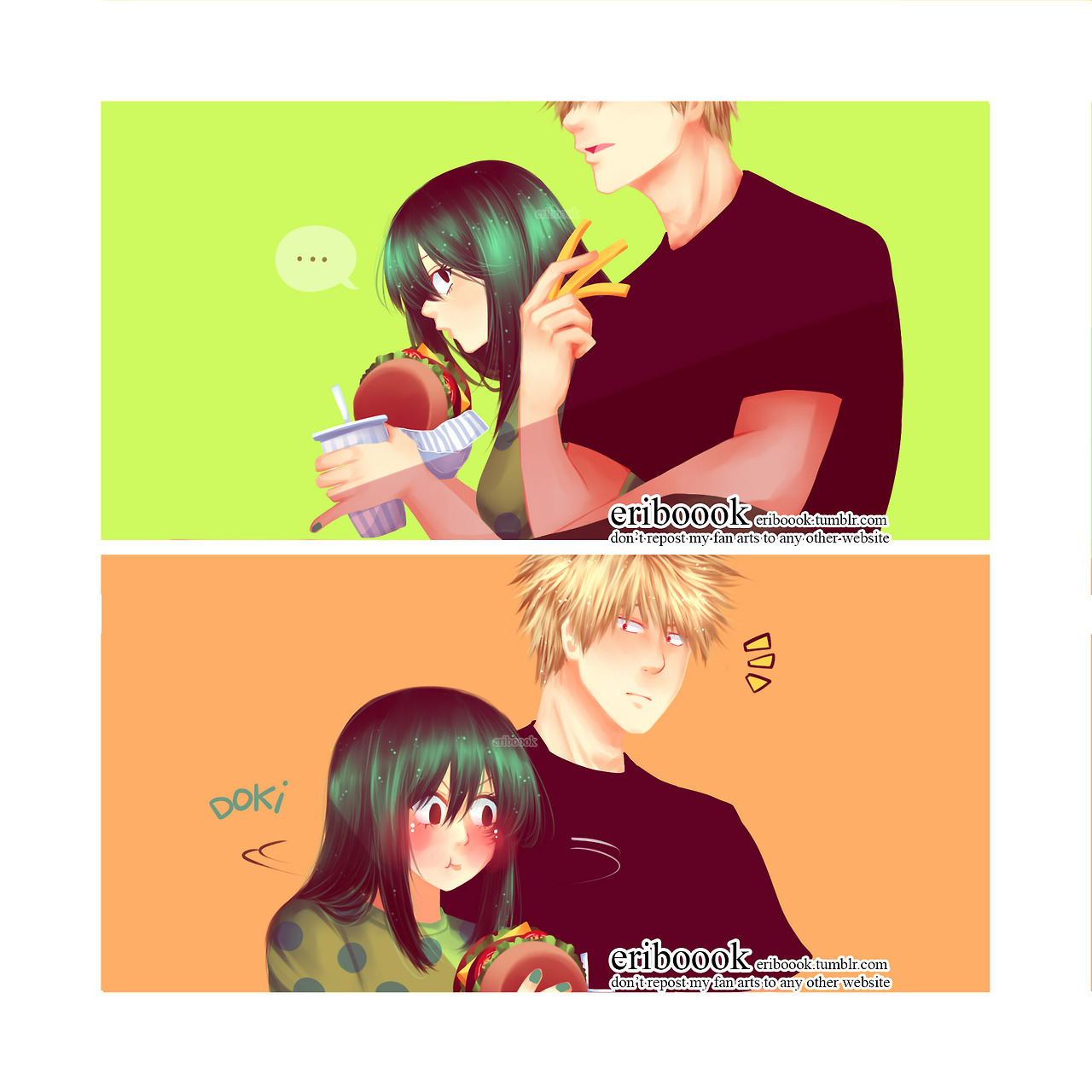 Bakugou X Reader Fluff Deviantart