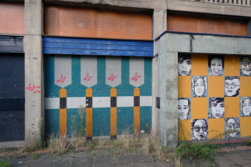 scavengedluxury:Park Hill murals. Sheffield, September 2016.