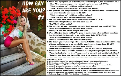 How Gay Are You Test 6