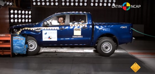 ford ranger teste latin ncap