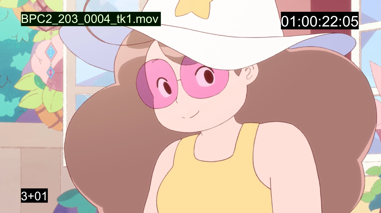 Animation’s in from OLM for the next Bee and PuppyCat episode
