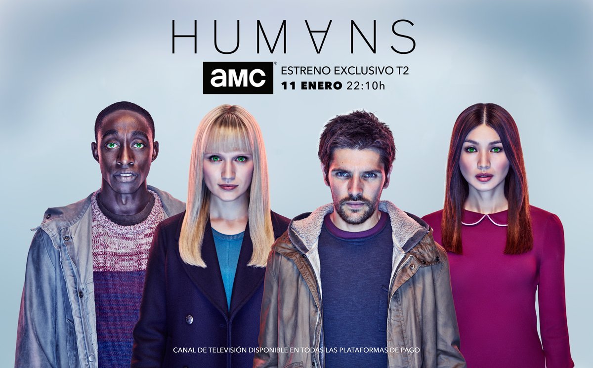 Humans Series 1 And Series 2 Promo Team Gemma